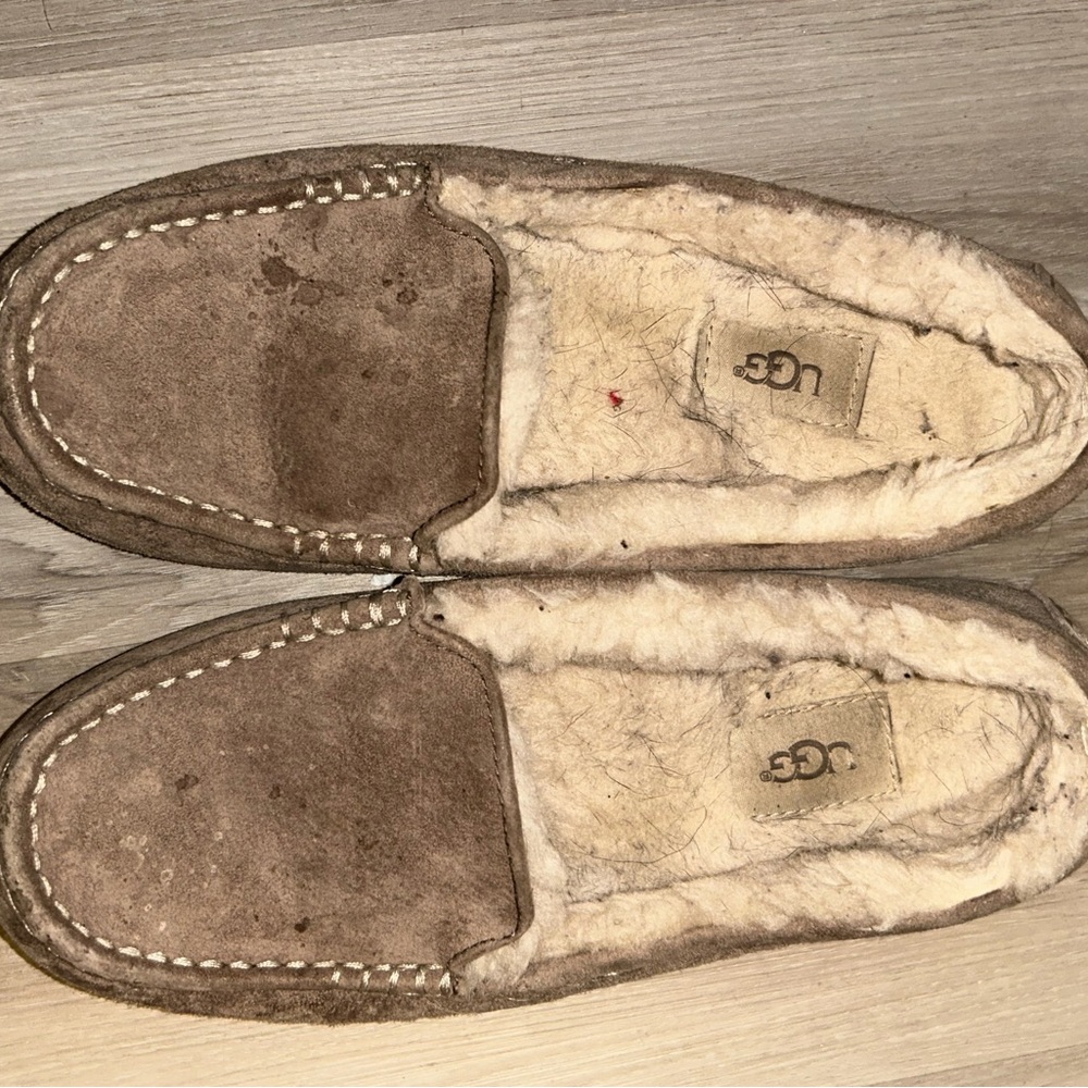UGG Tan Loafers Cozy Slip-Ons - Picture 1 of 5